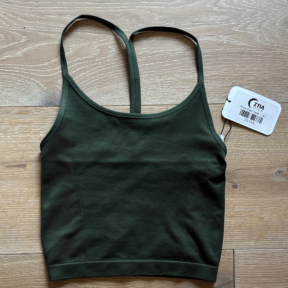 Zyia active pine Cleo tank XS